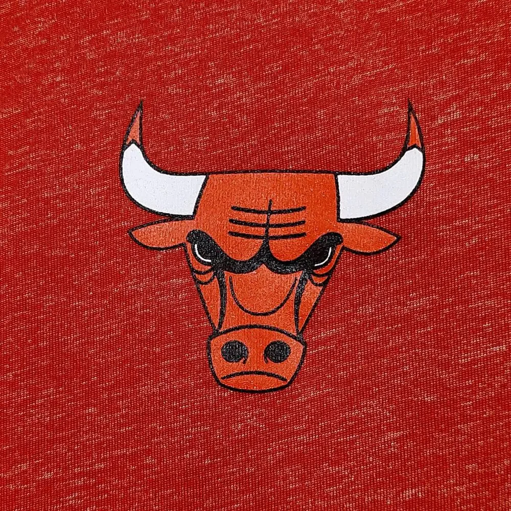 Adidas Chicago Bulls Ultimate Tee Mens Large Red‎ Quarter Zip Pullover Climalite